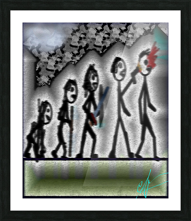 Due Reward Picture Frame print