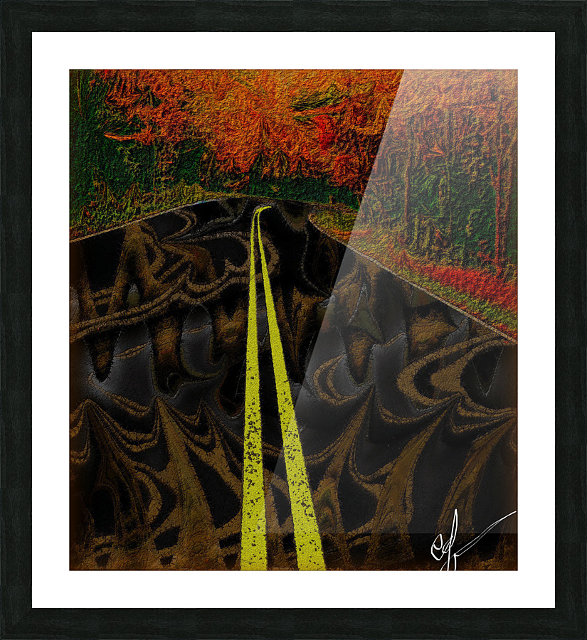 Road Rage Picture Frame print