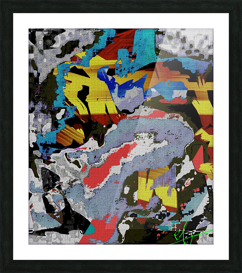 Ruptured Theorem 157 Picture Frame print
