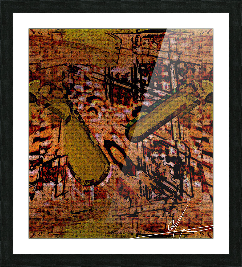 Bad Plumbing Picture Frame print