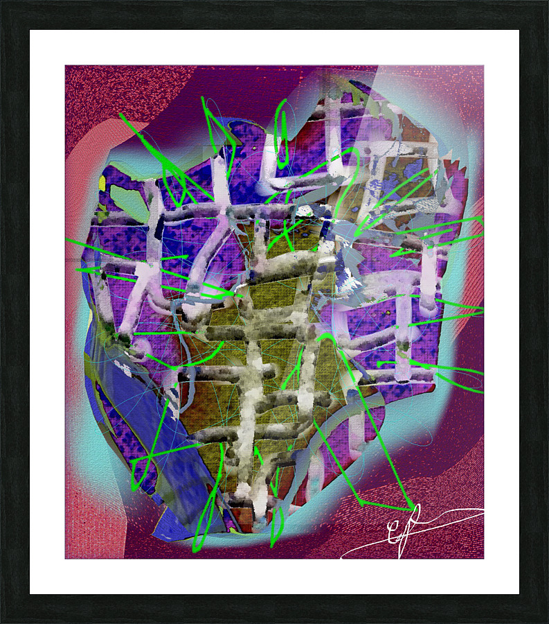 100 Seconds Picture Frame print