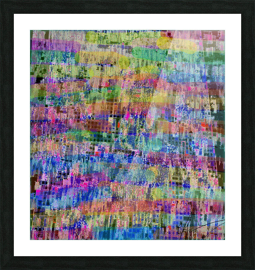 21st Century Rainbow Picture Frame print