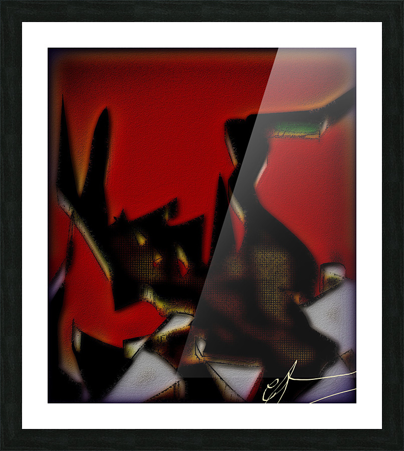 Insurmountable Treachery Picture Frame print