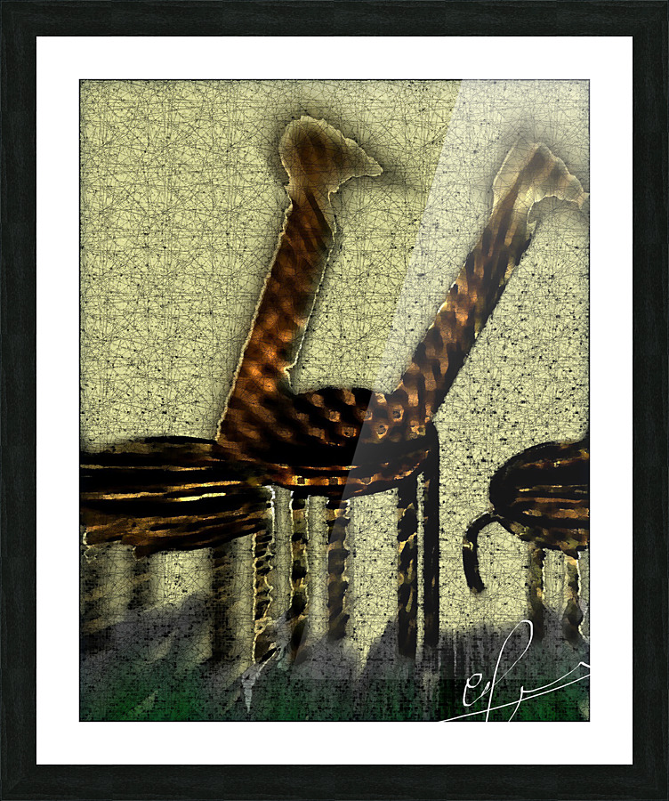 Giraffes Picture Frame print