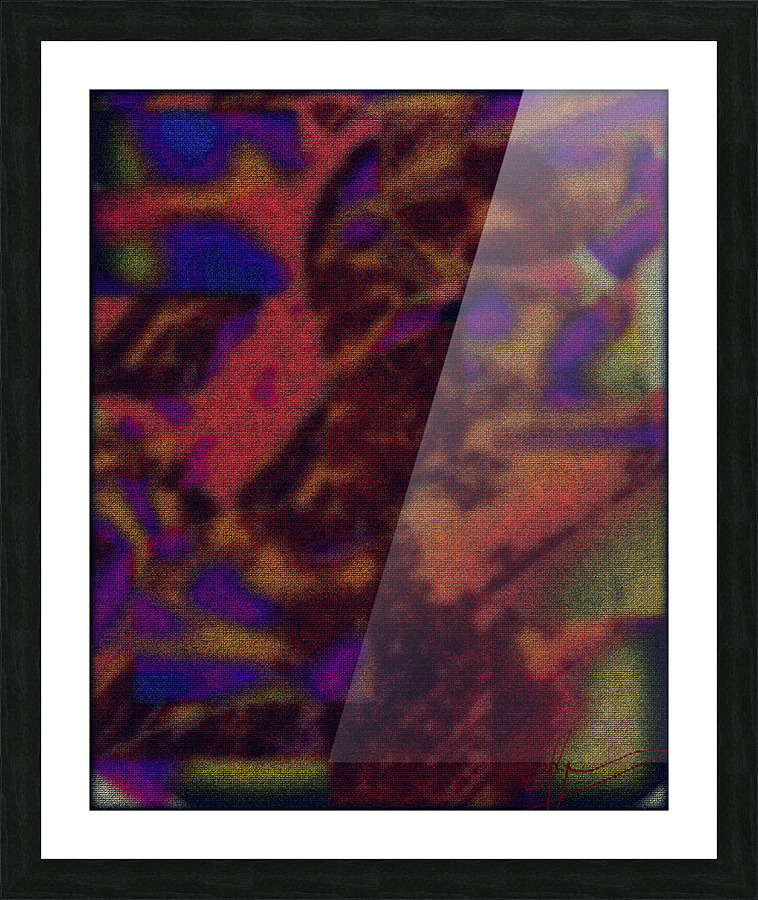 A Withering Picture Frame print