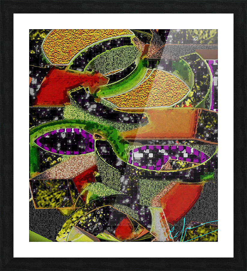 Catawampus Picture Frame print