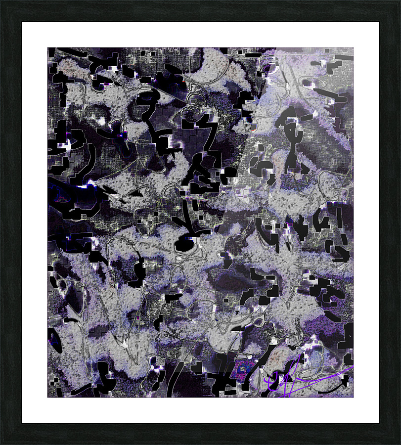 Spawned From a Small Tyrian Mollusk Picture Frame print