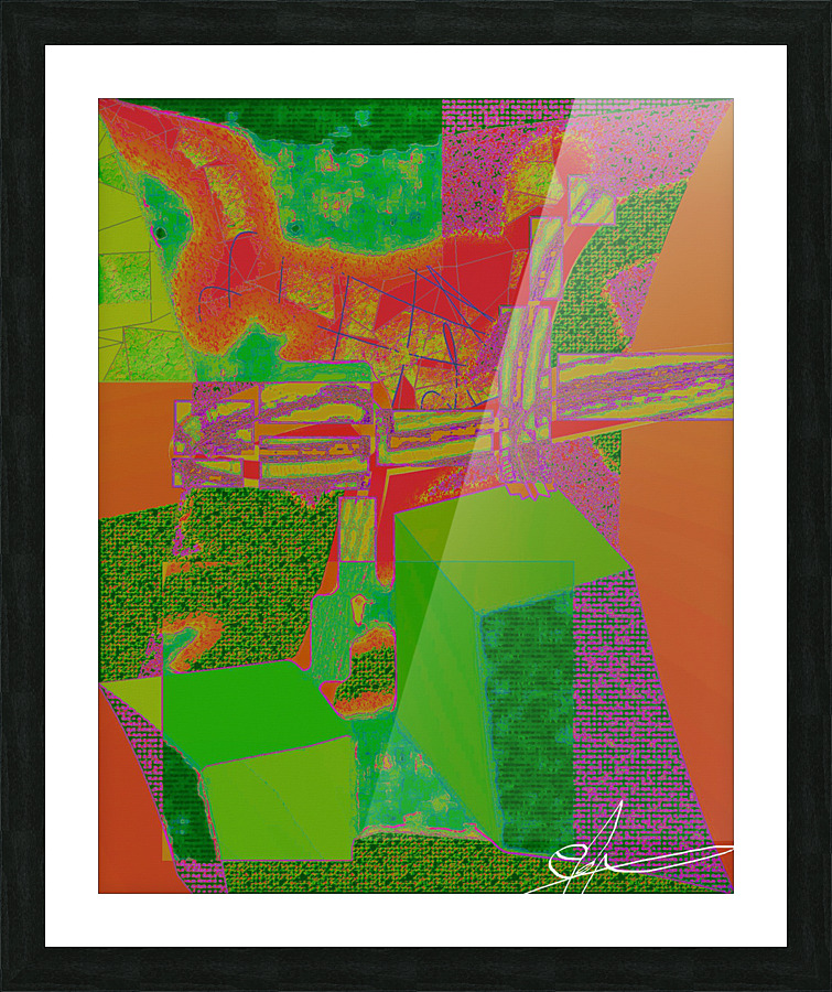 Tropical Blend Picture Frame print