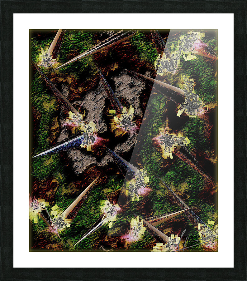 Defensus Planta Picture Frame print