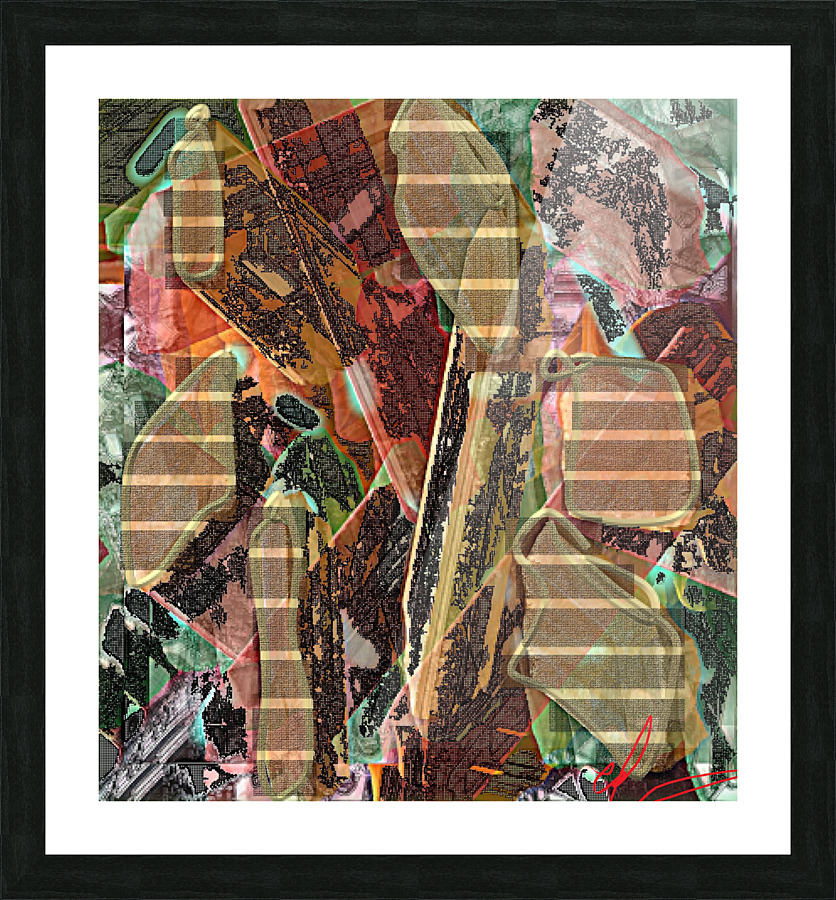 Lapidified Regnboga Picture Frame print