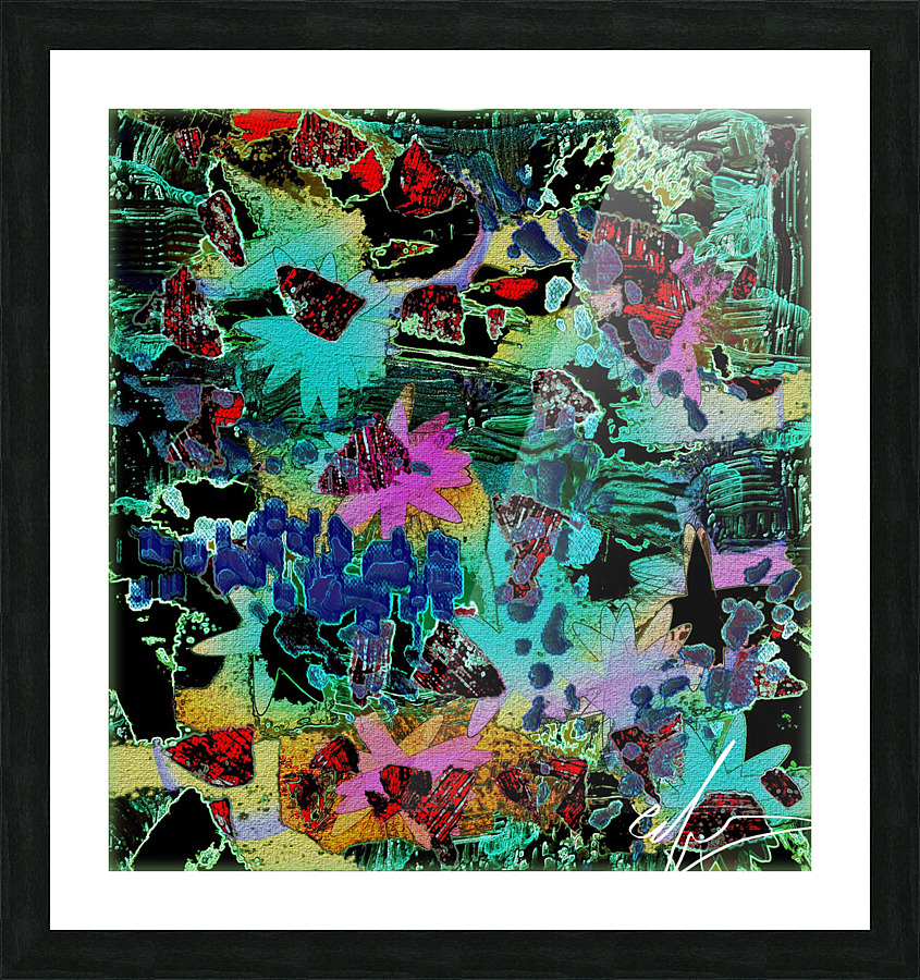 Paroxysms Picture Frame print