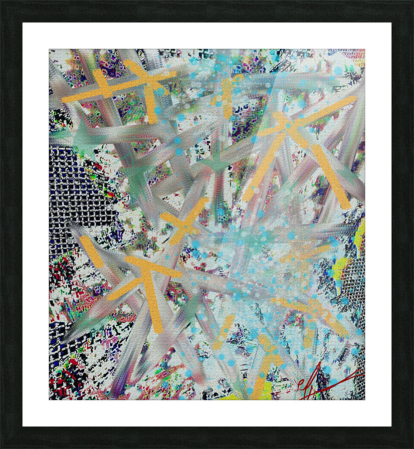 Contrail Koktelo Picture Frame print