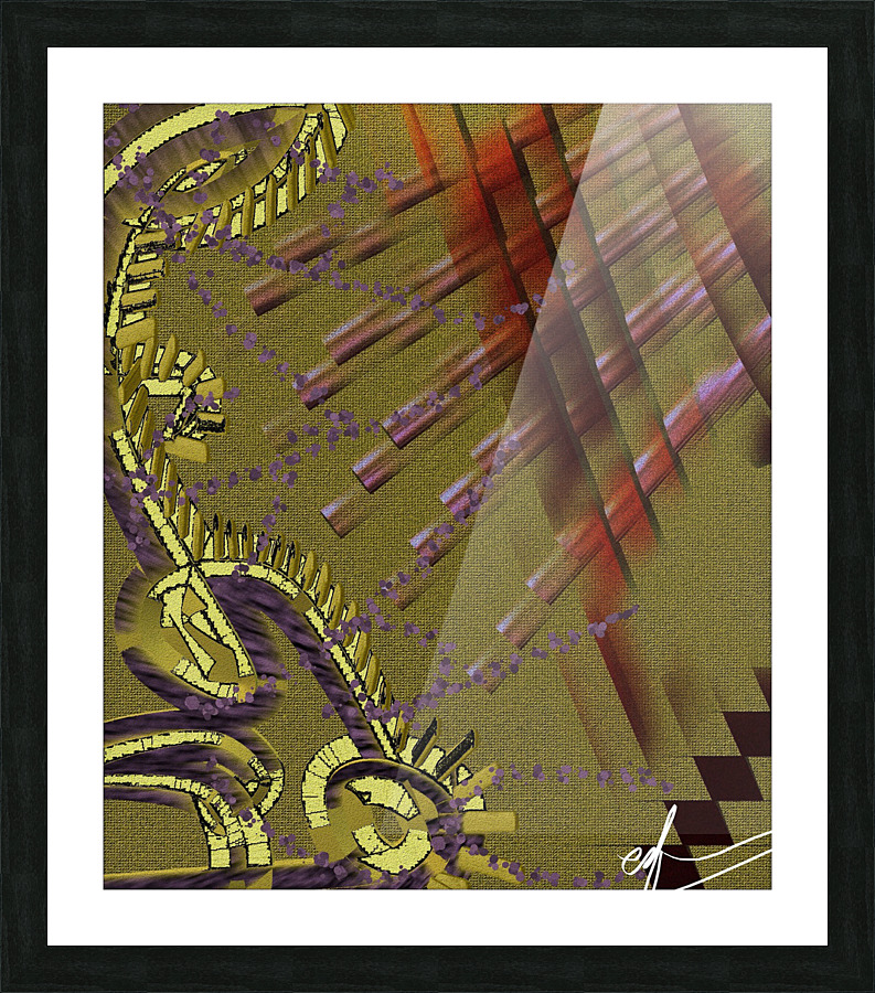 Stagnant Occhiolistics Picture Frame print