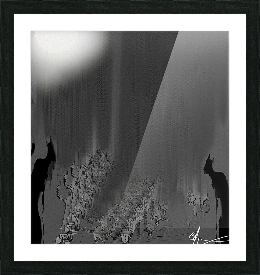 Familiars Picture Frame print