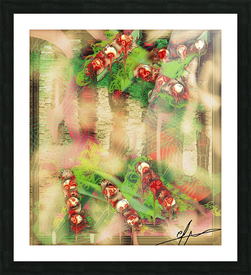 When Radishes Bleed Consider Leaving Picture Frame print