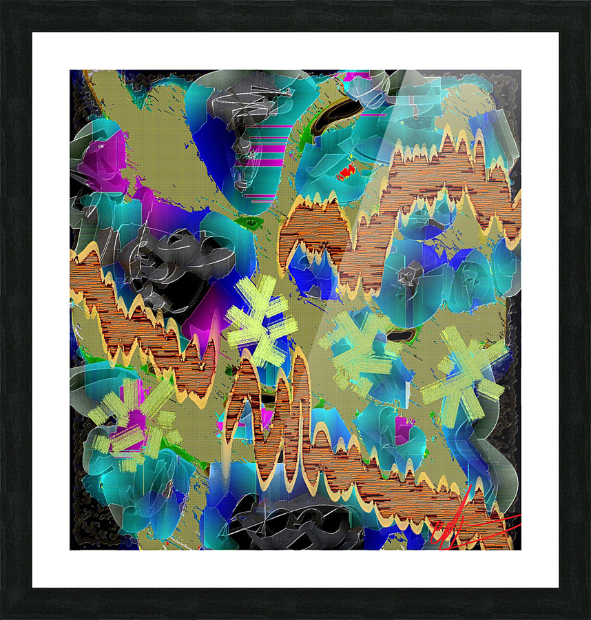 Cantaloupe Trails Picture Frame print