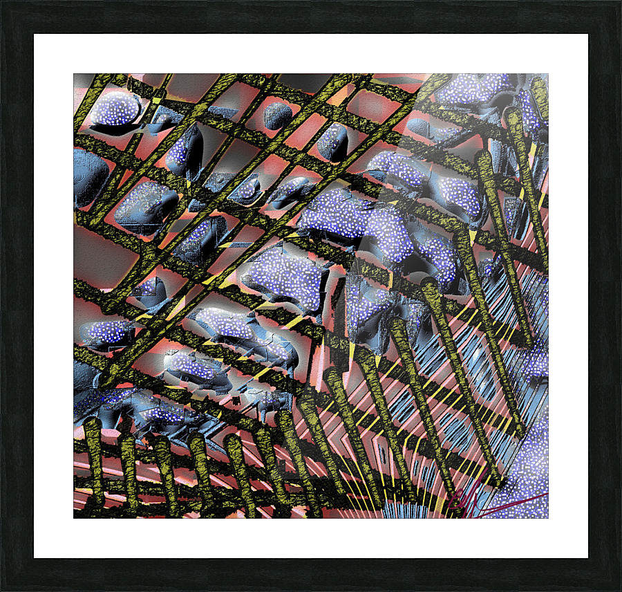 Chthonic Aerobic Bone Structures Picture Frame print