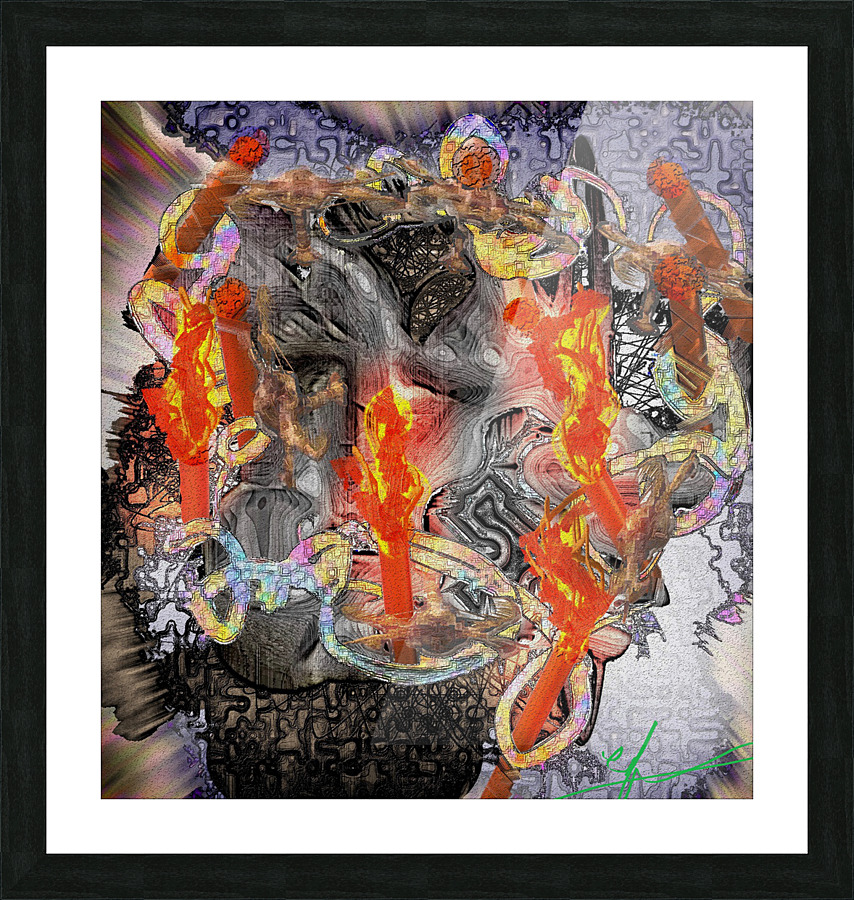 Impending Ritualis Picture Frame print
