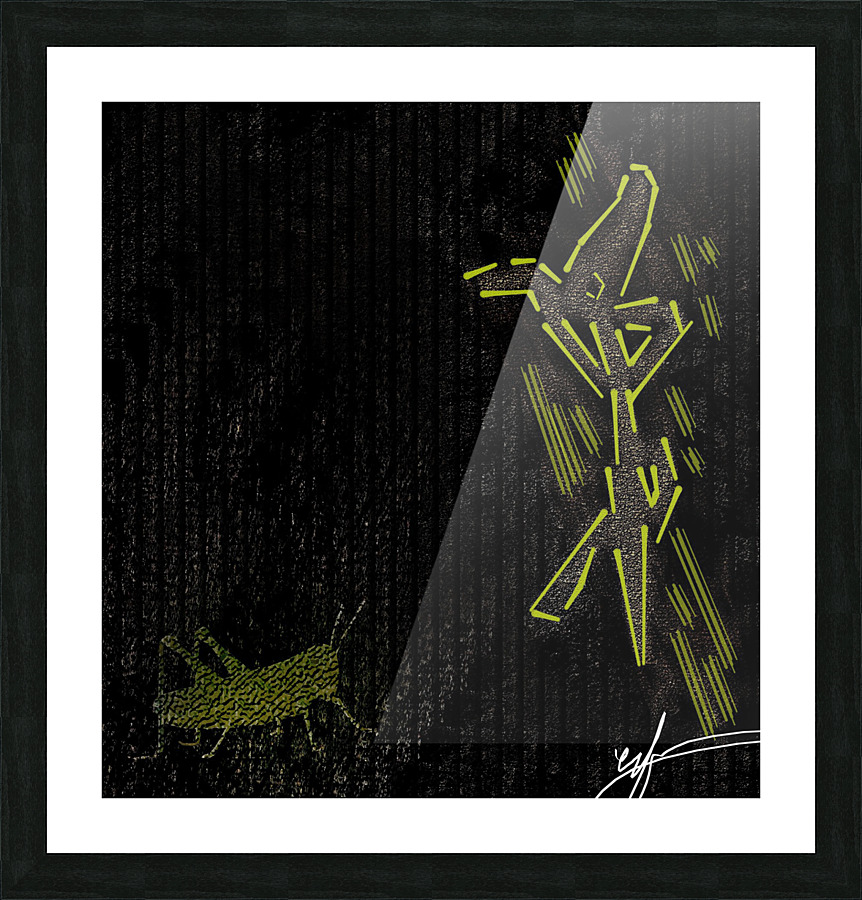 The Bully Picture Frame print