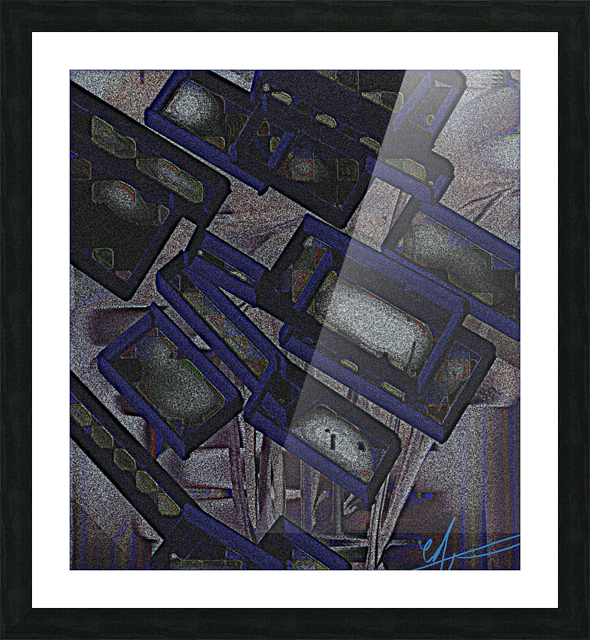 Doors & Windows Picture Frame print