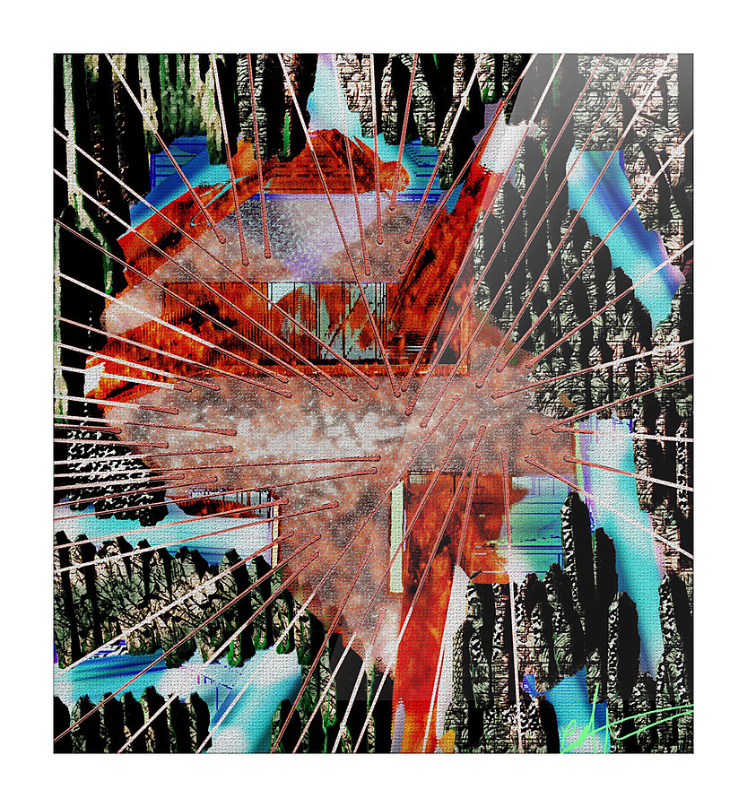 Signals Picture Frame print