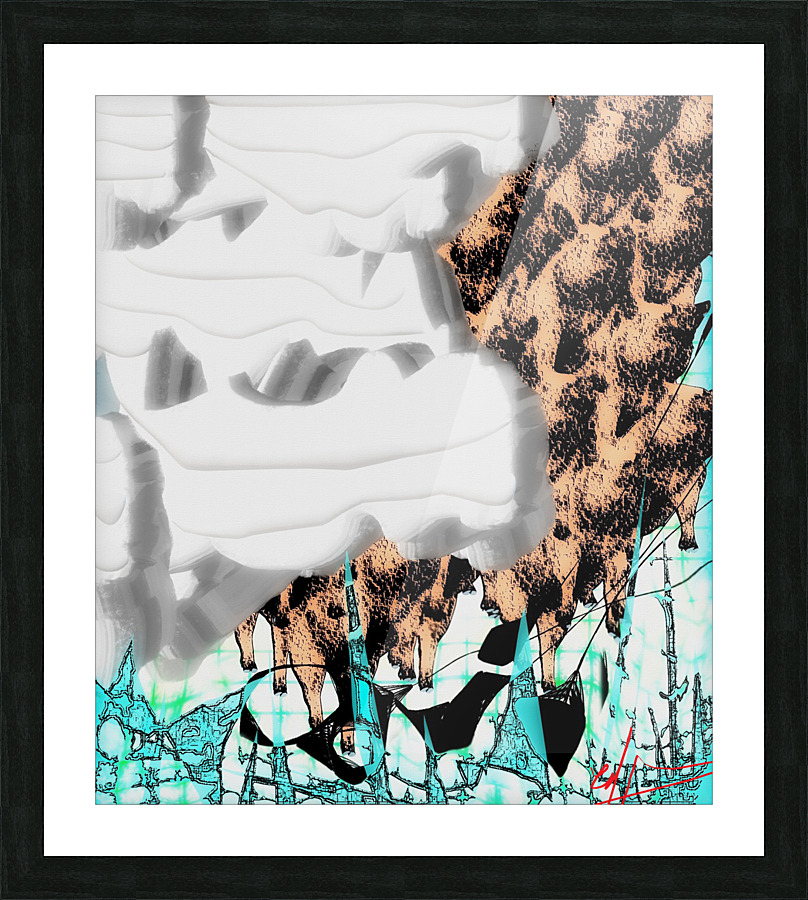 Pigs Flying Picture Frame print