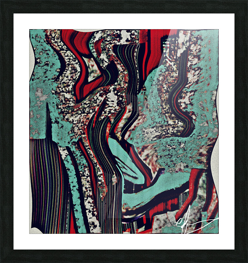 Retrograde Ingenuity Picture Frame print