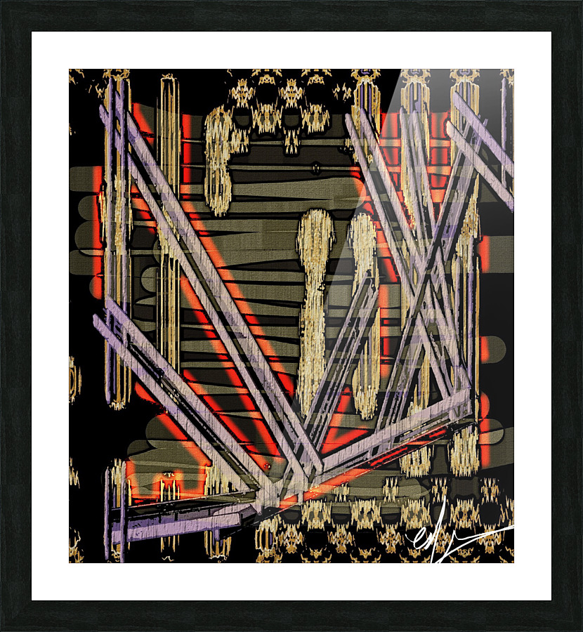 Bats Picture Frame print