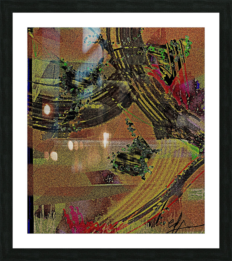 Foundational Mishap Picture Frame print