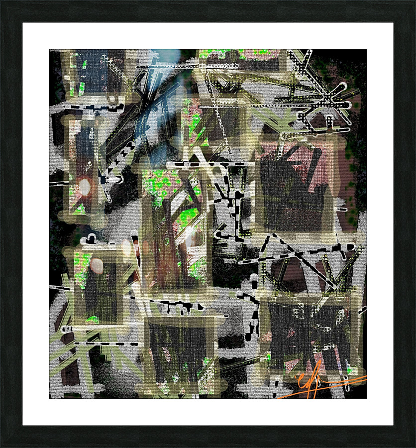 Adjective Noun Picture Frame print