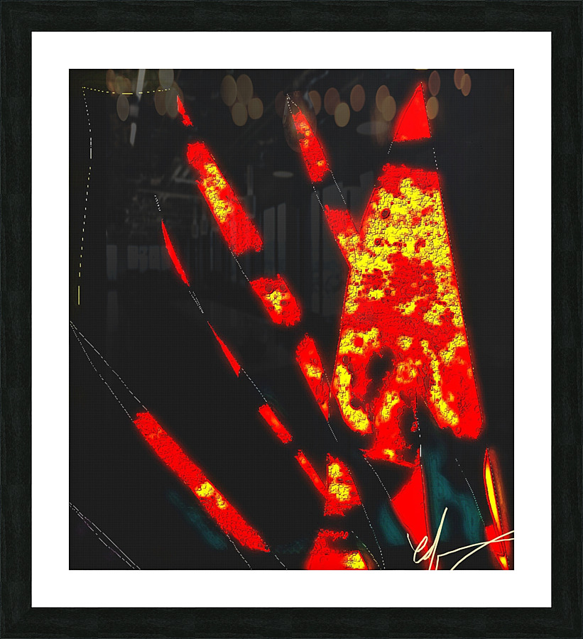Ceremony Nagual Picture Frame print