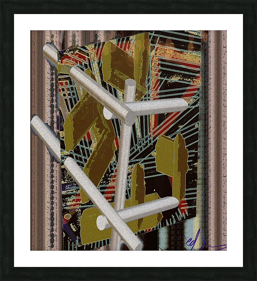 The Corner Picture Frame print