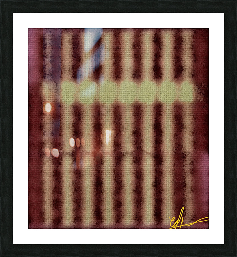 Detangling Pick Picture Frame print