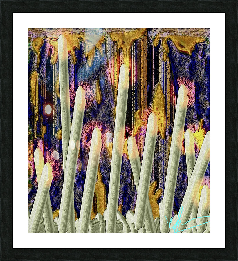 The Piezoelectrics Picture Frame print