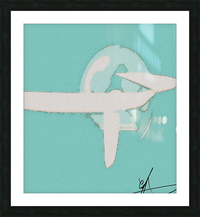 Ballet Face Picture Frame print
