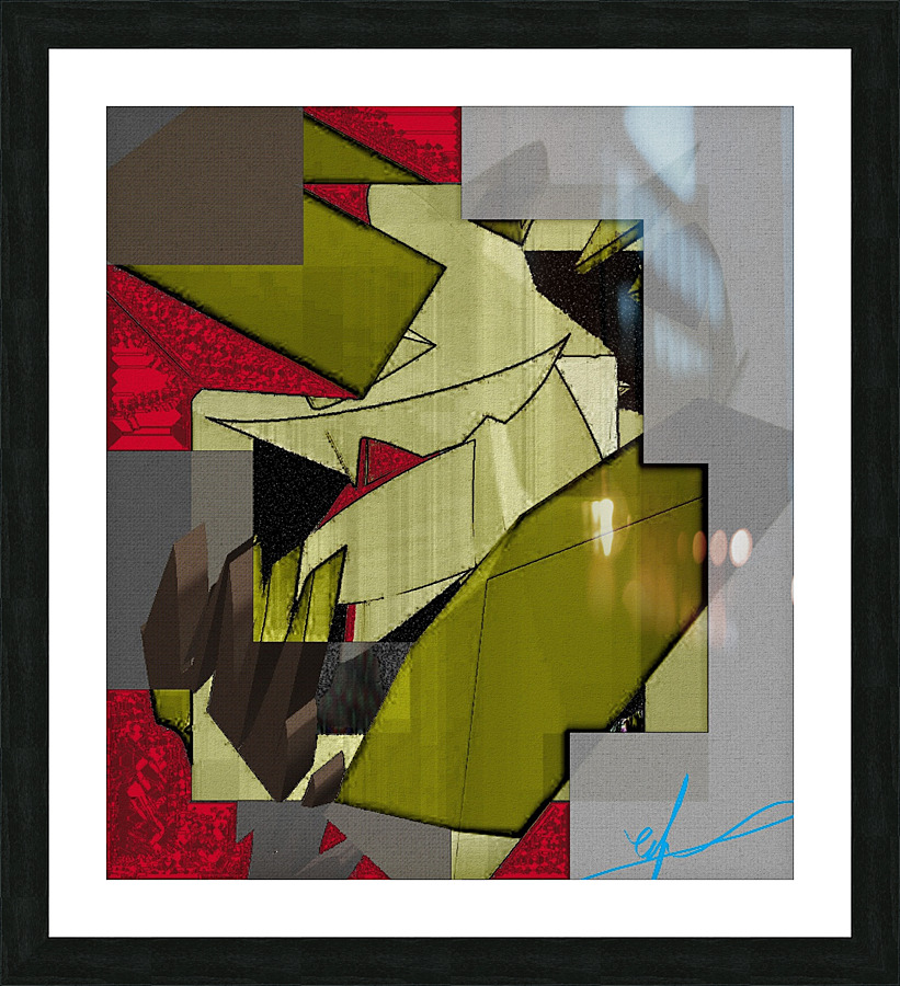 Wellaway Leanings Picture Frame print