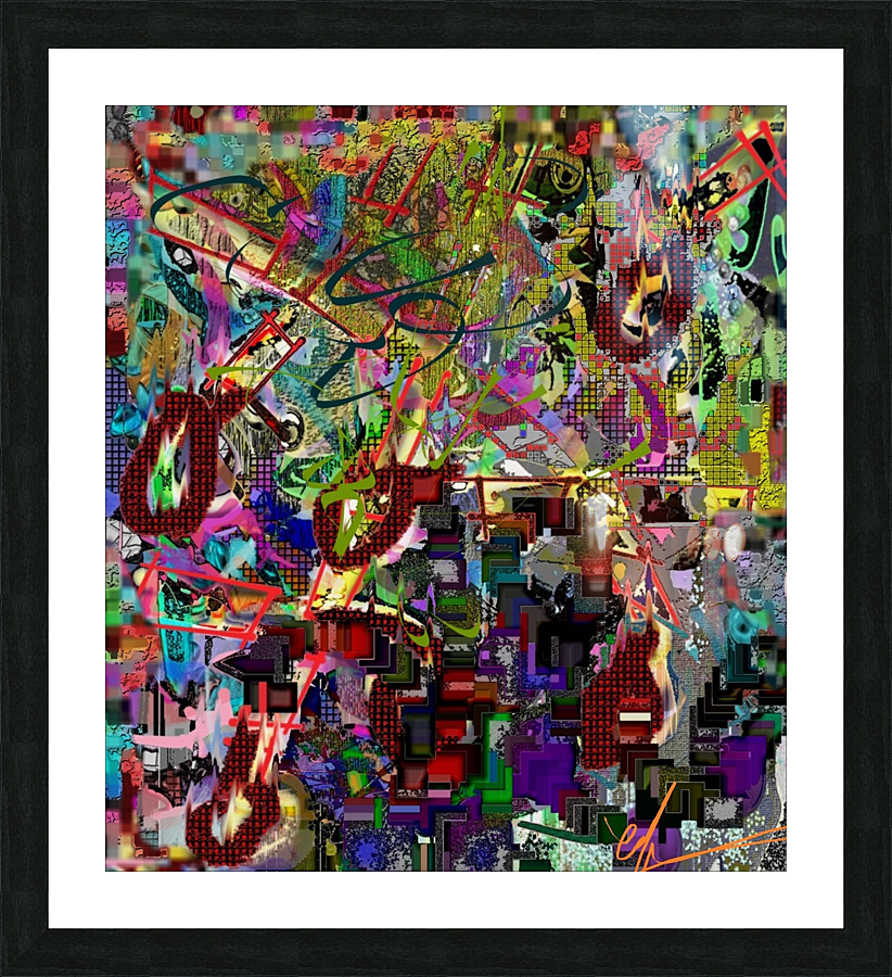 Boilerplate Picture Frame print