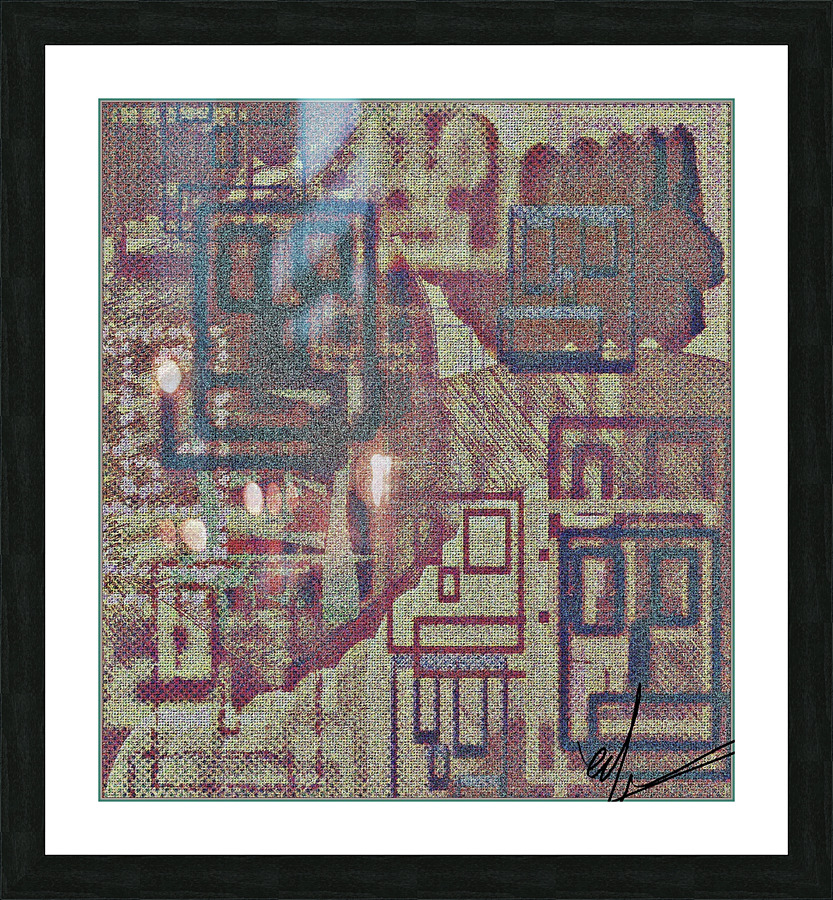 Anthropomorphic Bias Picture Frame print