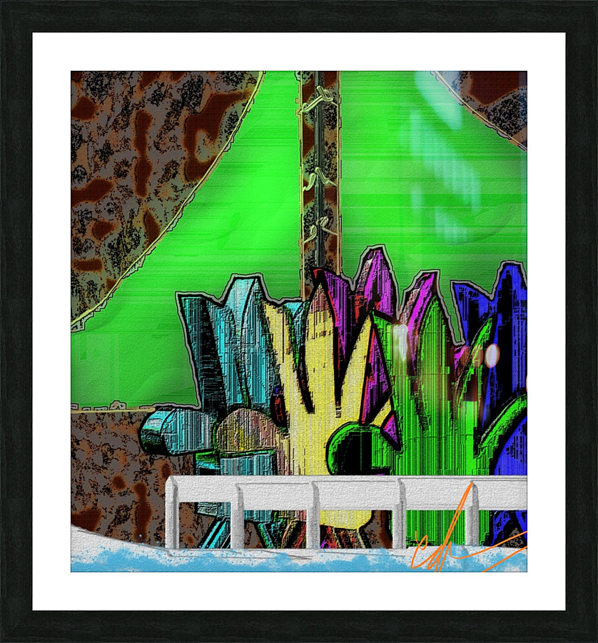 All Hands Picture Frame print