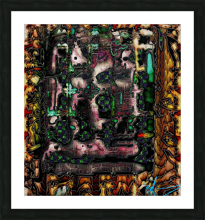 Curio Spread Picture Frame print