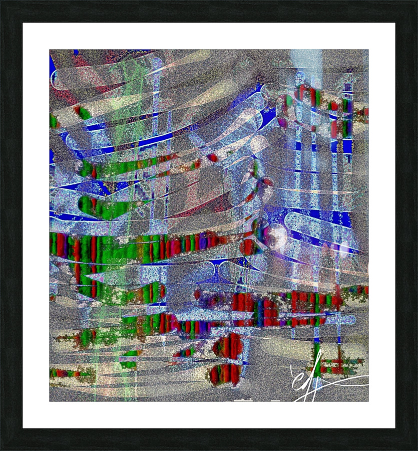 Hydrothermal Metamorphism Picture Frame print