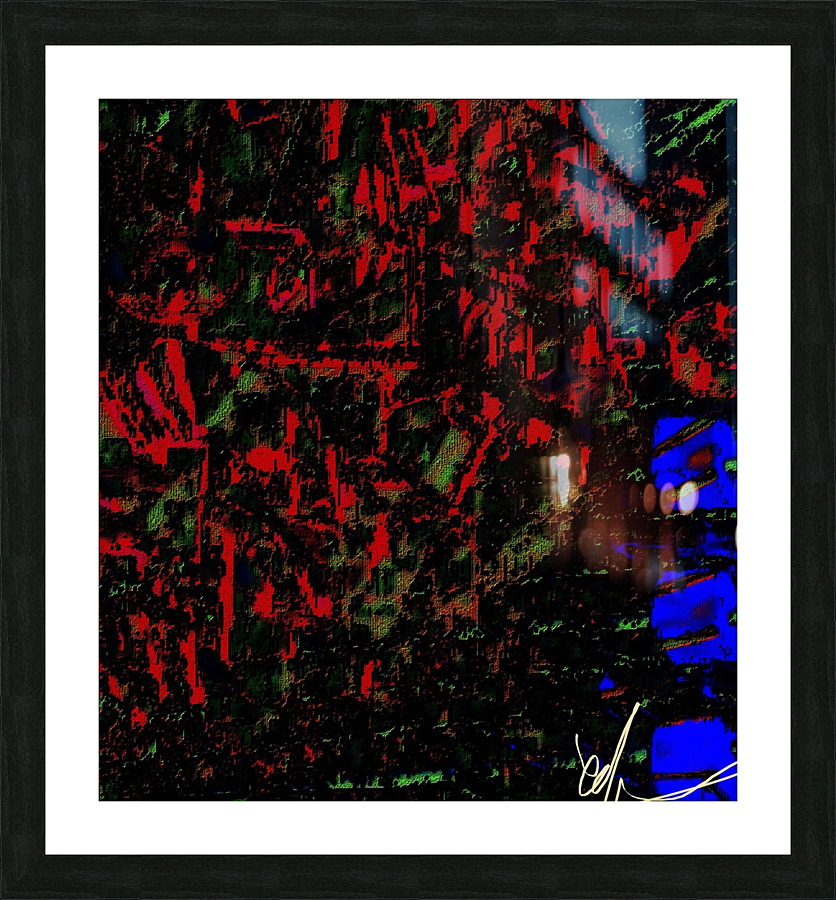 ACRES BURNING Picture Frame print