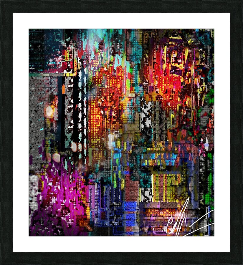 Mercurial Gamut Picture Frame print