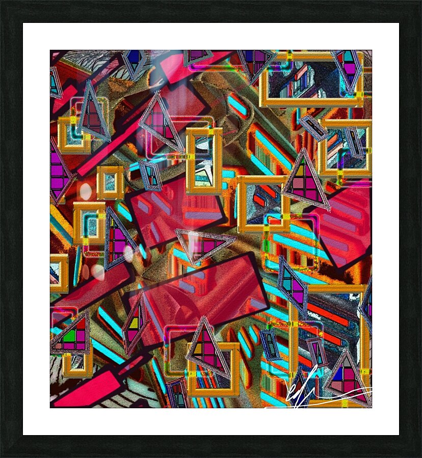 Geometrica Picture Frame print