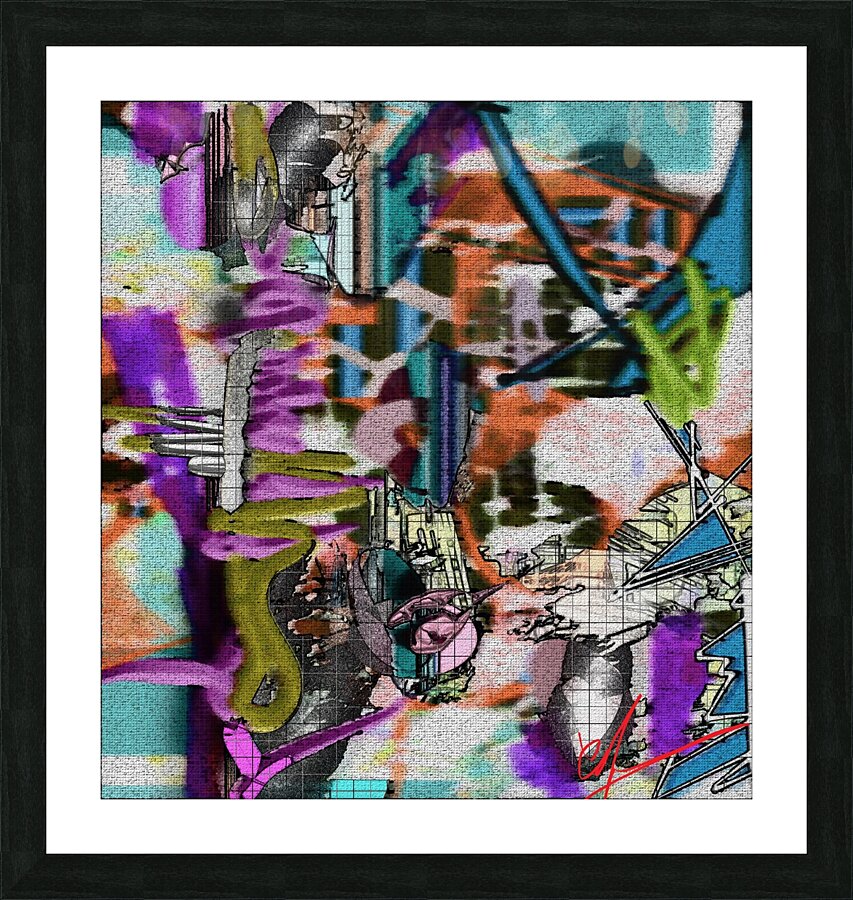 Cataract Medley Picture Frame print