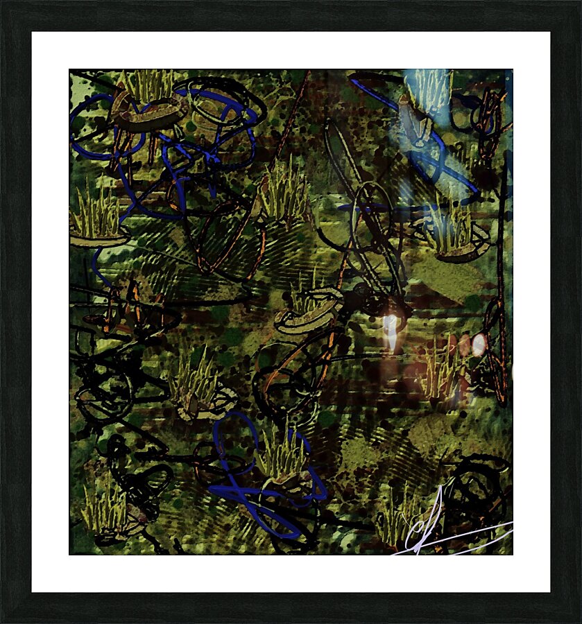 The Pantanal Picture Frame print