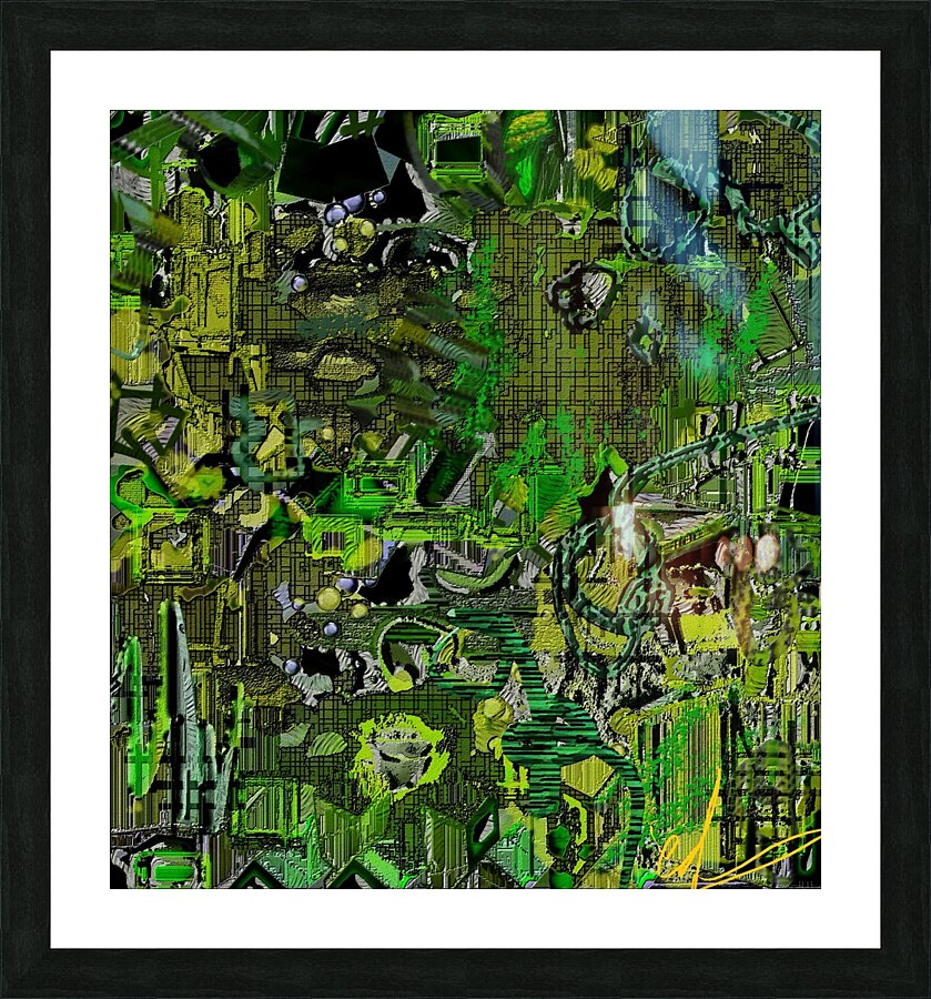 Architecturae Viridis Picture Frame print