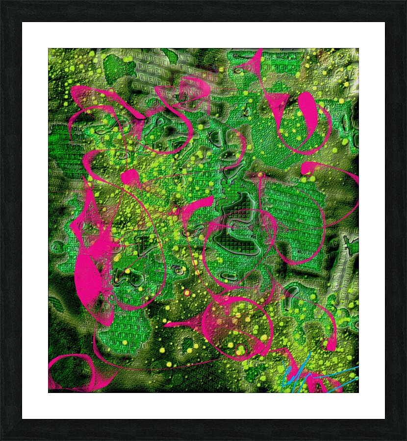 Quantum Revelry Picture Frame print