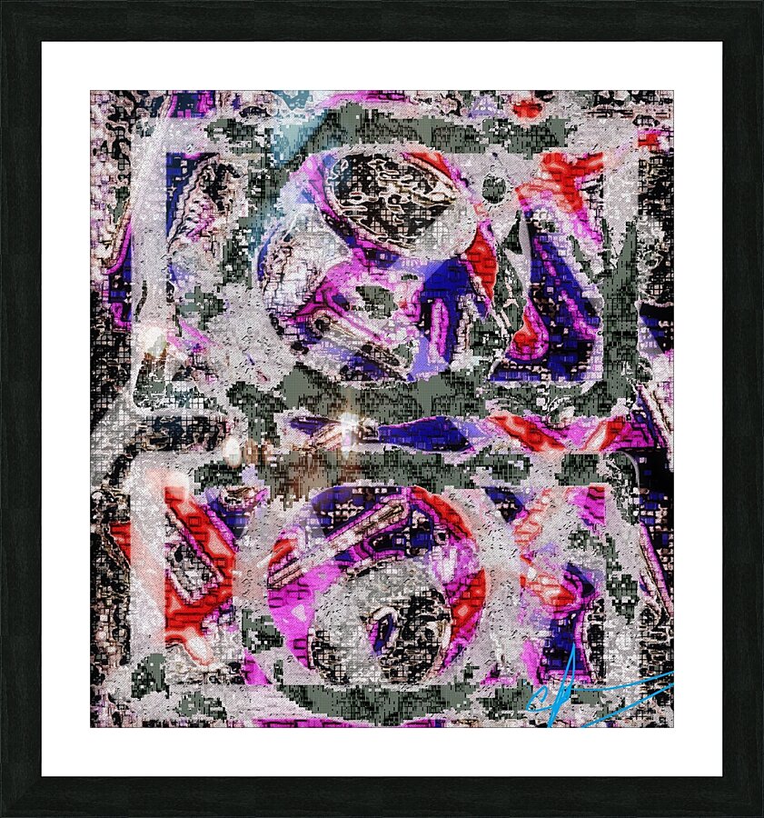 Suboptimal Venn Generation Picture Frame print