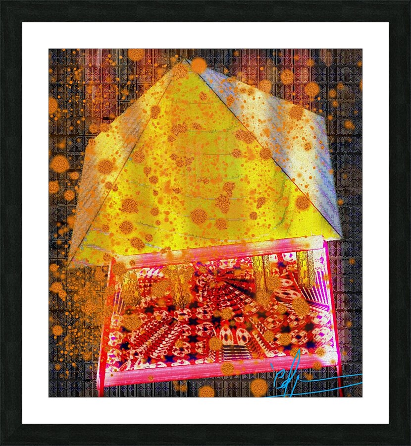 Turmeric Hail Picture Frame print